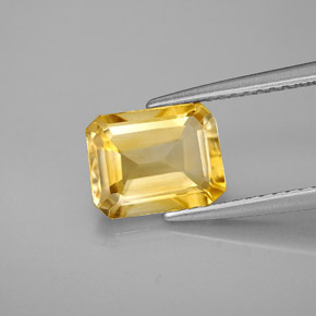 1.99 ct Natural Yellow Golden Citrine