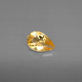 0.61 ct Natural Yellow Golden Citrine