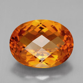 5.44 ct Natural Yellow Orange Citrine