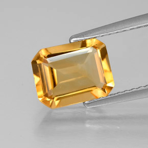 1.8 ct Natural Yellow Golden Citrine