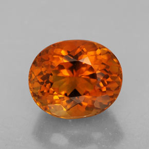 5.81 ct Natural Yellow Orange Citrine
