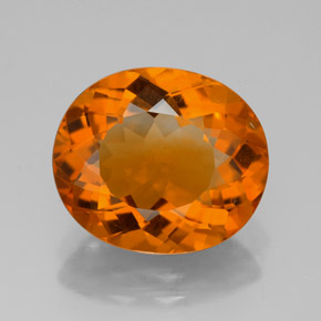 5.22 ct Natural Yellow Orange Citrine