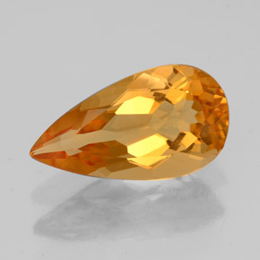 2.88 ct Natural Yellow Golden Citrine