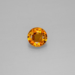 0.57 ct Natural Yellow Orange Clinohumite