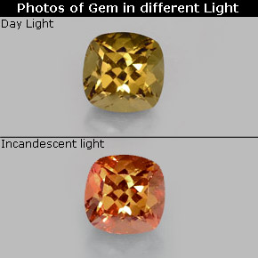 0.83 ct Natural Greenish Brown To Red Pink Color-Change Garnet