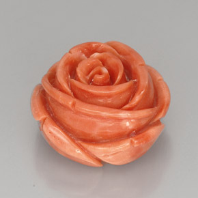 40.94 ct Natural Salmon Coral