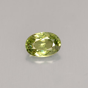 0.59 ct Natural Golden Green Demantoid Garnet