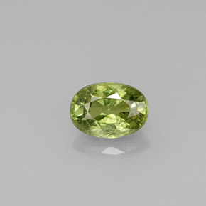 0.67 ct Natural Golden Green Demantoid Garnet