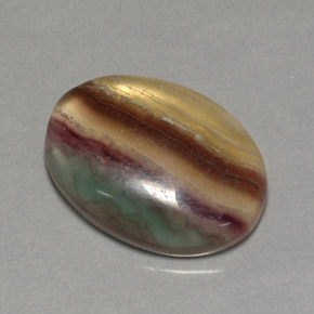 31.62 ct Natural Multicolor Fluorite