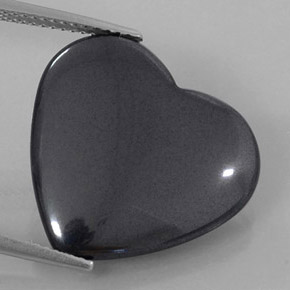 23.01 ct Natural Black Gray Hematite