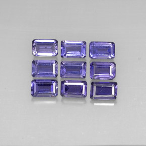 5.08 ct total Natural Violet Blue Iolite