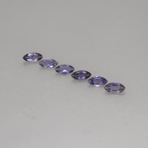 1.15 ct total Natural Violet Blue Iolite