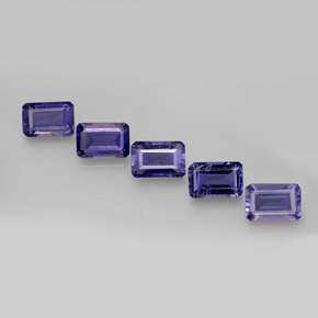 2.58 ct total Natural Violet Blue Iolite