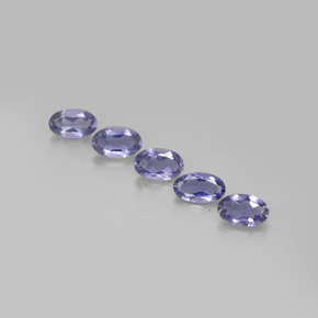 0.93 ct total Natural Violet Blue Iolite