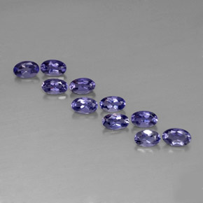 2.25 ct total Natural Violet Blue Iolite