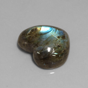 11.69 ct Natural Multicolor Labradorite