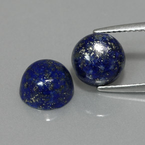5.5 ct total Natural Royal Blue Lapis Lazuli