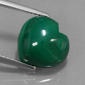 5.63 ct Natural Green Malachite