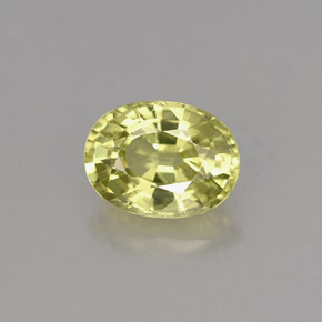 1.15 ct Natural Yellowish Green Mali Garnet