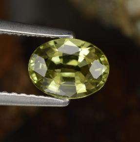 1.14 ct Natural Greenish Golden Mali Garnet