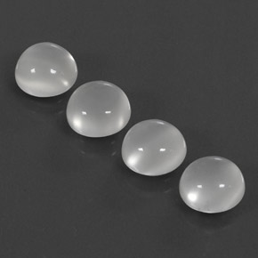 8.21 ct total Natural White Moonstone