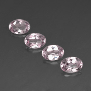 2.97 ct total Natural Light Pink Morganite