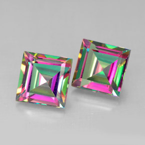 4.22 ct total Natural Top Rainbow Mystic Topaz