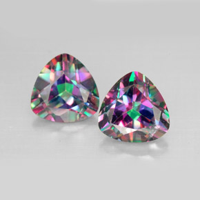 4.41 ct total Natural Top Rainbow Mystic Topaz