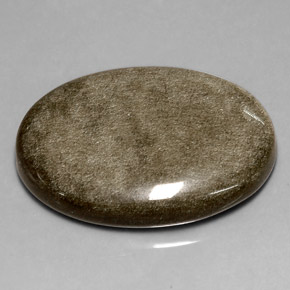 24.59 ct Natural Gold Sheen Obsidian