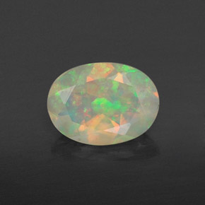 0.74 ct Natural Multicolor Opal
