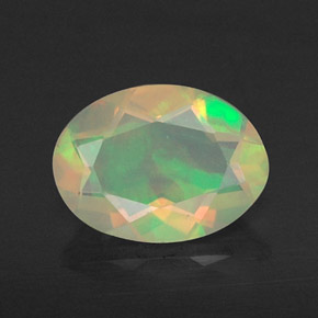 0.6 ct Natural Multicolor Opal