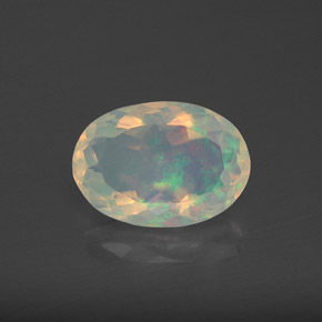 1.92 ct Natural Multicolor Opal