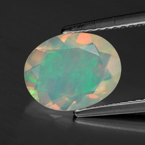 1.07 ct Natural Multicolor Opal