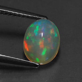 1.37 ct Natural Multicolor Opal