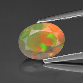 1.11 ct Natural Multicolor Opal