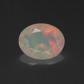 0.96 ct Natural Multicolor Opal
