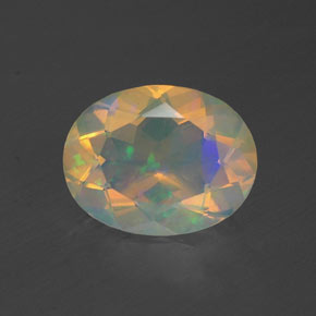 1.23 ct Natural Multicolor Opal