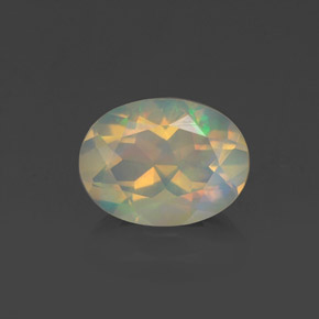 0.98 ct Natural Multicolor Opal