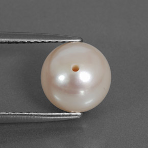 4.08 ct Natural Silver White Pearl