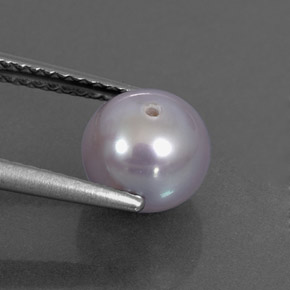 2.87 ct Natural Silver Pearl