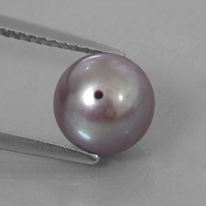 3.44 ct Natural Silver Pink Pearl