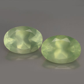 12.32 ct total Natural Green Prehnite