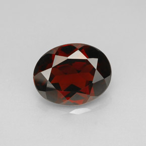 2.98 ct Natural Deep Red Pyrope Garnet