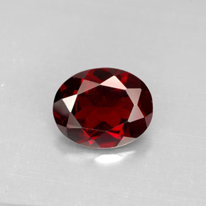 3.09 ct Natural Deep Red Pyrope Garnet