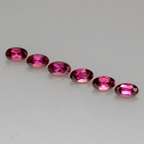 1.85 ct total Natural Purple Red Rhodolite Garnet