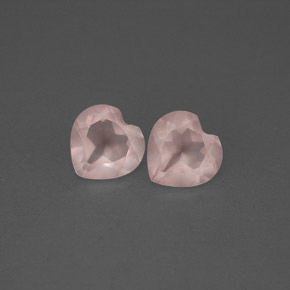 1.29 ct total Natural Pink Rose Quartz