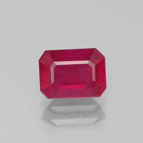 ruby 1 5ct octagon emerald cut from madagascar gemstone ruby 1 5ct octagon emerald cut from madagascar gemstone