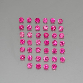 1.16 ct total Natural Red Pink Ruby