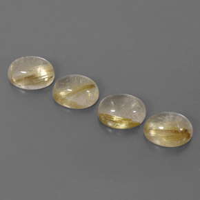 6.14 ct total Natural Golden Rutile Quartz