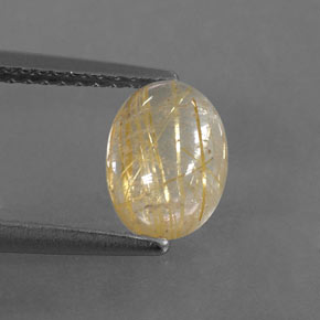 1.63 ct Natural Golden Rutile Quartz